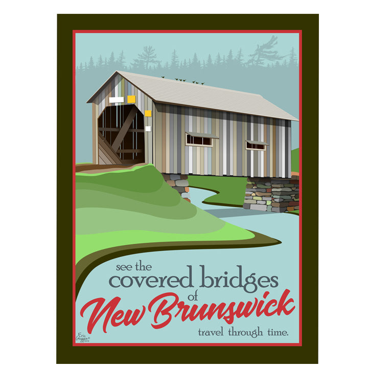 Destination Art - Covered Bridges of New Brunswick